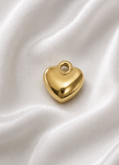 Classic Gold Heart Charm