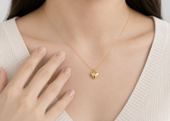 Classic Gold Heart Charm