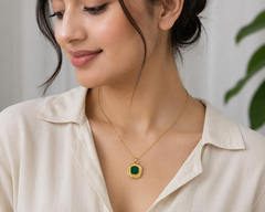 Emerald Aura Charm