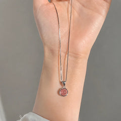 Moon Stone Healing Silver Chain