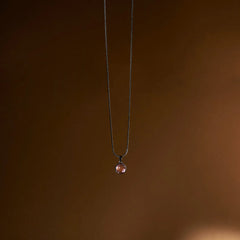 Moon Stone Healing Silver Chain