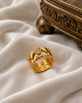 Heart Nugget Ring