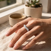 Sparkle Halo Ring