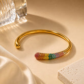 Rainbow Wave Cuff