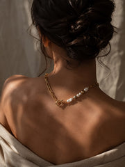 Pearl Toggle Necklace