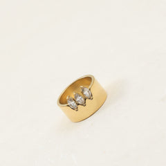 Butterfly Marquise Ring