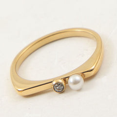 Pearl Duo Ring