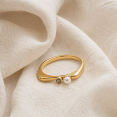 Pearl Duo Ring