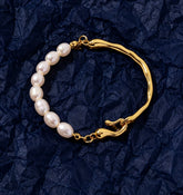 Pearl Wave Bracelet
