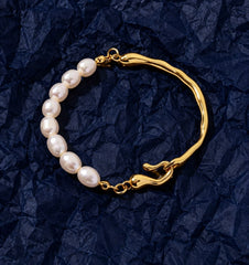 Pearl Wave Bracelet
