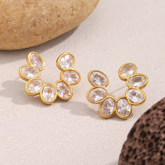 Evening Bloom Hoops