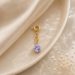 Lavender Wing Charm