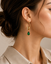 Evora Earring - Golden Wave