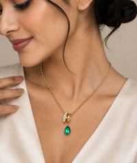 Evora Necklace - Golden wave