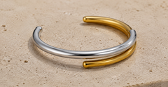 Infinity Cross Cuff
