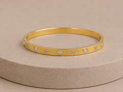 White Frost Bangle
