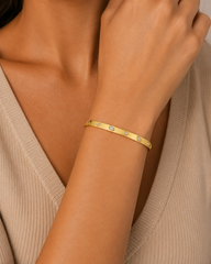 White Frost Bangle