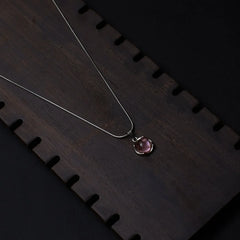 Moon Stone Healing Silver Chain