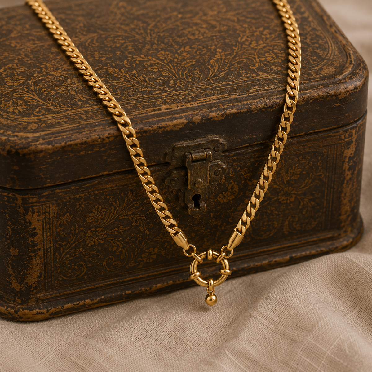 Paperclip Neckchain