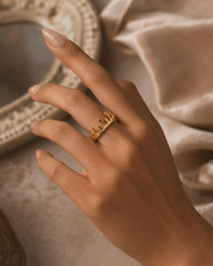 Crown Drip Ring