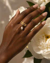 Pearl Cascade Ring