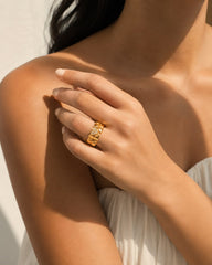 Luxe Heart Statement Ring