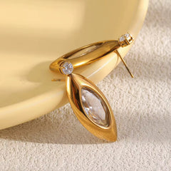Celeste Marquise Crystal Drop Earrings