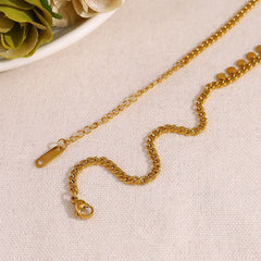 Golden Rope Chain Necklace