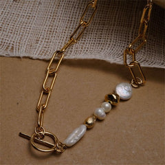 Pearl Toggle Necklace