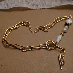 Pearl Toggle Necklace