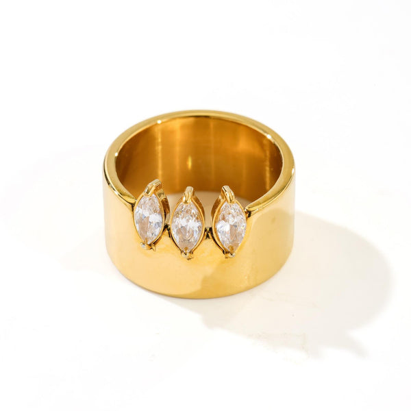 Butterfly Marquise Ring