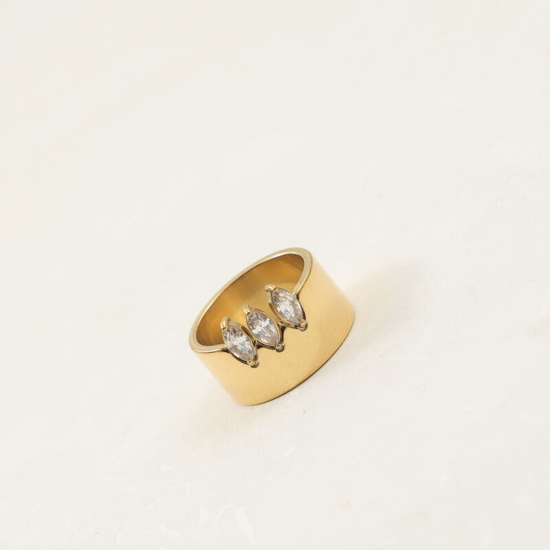 Butterfly Marquise Ring