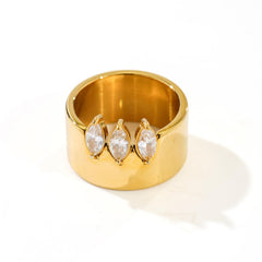 Butterfly Marquise Ring