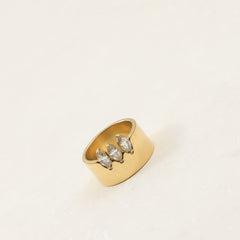 Butterfly Marquise Ring