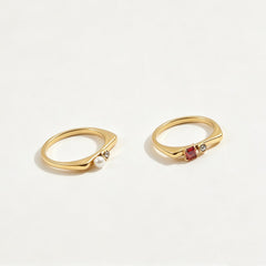 Pearl Duo Ring