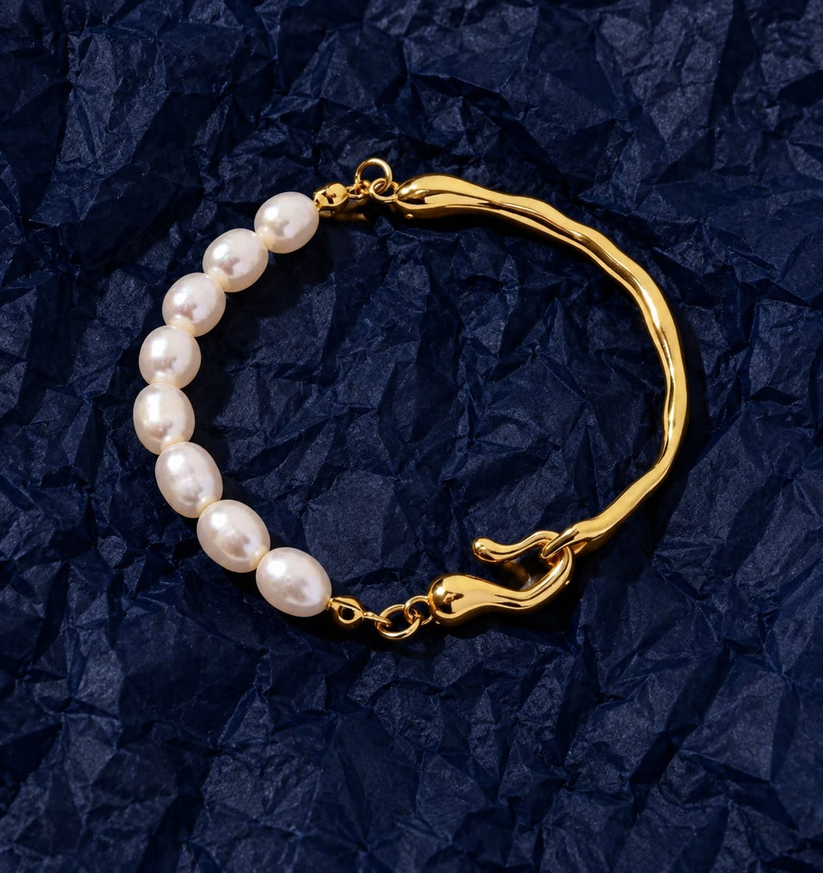 Pearl Wave Bracelet