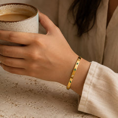 Emerald Frost Bangle