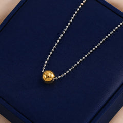 Snake Ball Y-Necklace