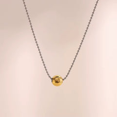 Snake Ball Y-Necklace