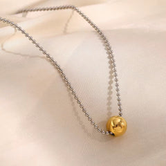Snake Ball Y-Necklace