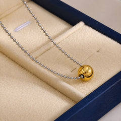 Snake Ball Y-Necklace
