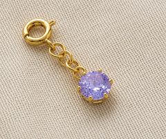 Lavender Wing Charm