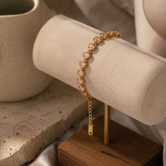 Blush Round Bracelet