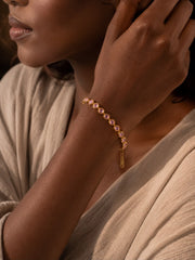 Blush Round Bracelet