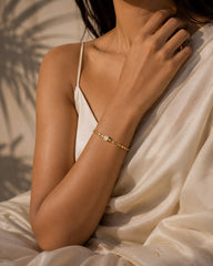 Golden Teardrop cuff