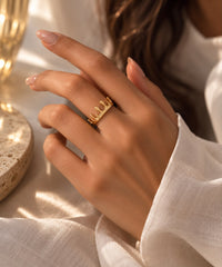 Crown Drip Ring