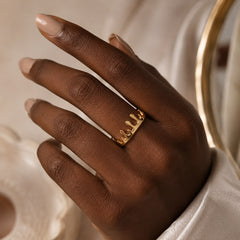 Crown Drip Ring