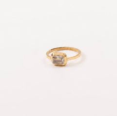 White Horizon Ring