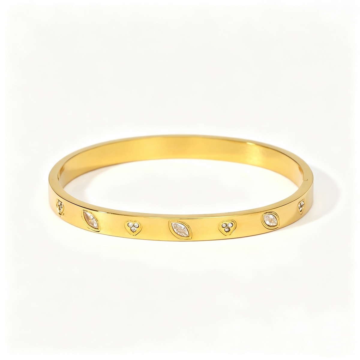 White Frost Bangle