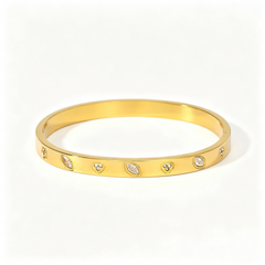 White Frost Bangle